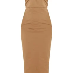 Robe Longue En Maille Sergée Taupe à Décolleté Plongeant -Jolie Vêtue Soldes Magasin 2d19160f6eb09fad43bedb3535121326199287a7 cnd5408 5