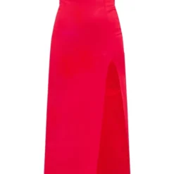 Robe Longue Bustier En Néoprène Rouge à Détail Bonnets -Jolie Vêtue Soldes Magasin 2efd4c5ce3c0dffe65bdeb42aee3eeb46a5ffa7a cnd9033 5