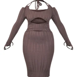 Shape Robe Mi-longue Découpée Gris Anthracite à Manches -Jolie Vêtue Soldes Magasin 2fad08856662a38a9dc748b20bffa644220d8260 cnd6462 5
