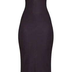 Robe Bustier Longue Côtelée Noire à Buste Replié -Jolie Vêtue Soldes Magasin 307dbcf5eceaafdd3fd2f586dc817044ef56afd4 cnd5849 5