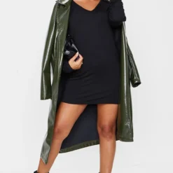 Robe Tee-shirt Noire Manches Longues à Décolleté En V Basique -Jolie Vêtue Soldes Magasin 31e0838c1351a4c5a45cd81aa9a79ada43a48ff1 cmf3060 3