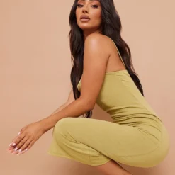 Petite Robe Mi-longue Crêpée Kaki -Jolie Vêtue Soldes Magasin 3264eae08c2d949a090f82b63ef051ef430790a5 cna1816 3