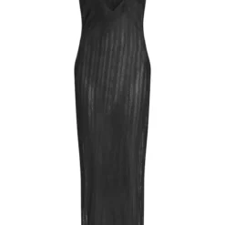 Robe De Plage En Maille Transparente Noire à Ourlet Frangé -Jolie Vêtue Soldes Magasin 3400e0c7afbcc2b9866e48cd43922390cdefdce5 cnd3597 5