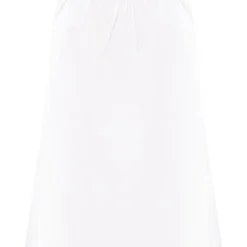 Petite Robe Babydoll En Coton Et Mousseline De Soie Blanche -Jolie Vêtue Soldes Magasin 368524430964c5fc3cab0227f5825c5f5f1ebab9 cne2411 5
