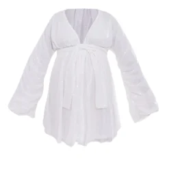 Maternité Robe De Grossesse Portefeuille Blanche à Sequins 11 Maternité Robe De Grossesse Portefeuille Blanche à Sequins -Jolie Vêtue Soldes Magasin 36a8a9b95ab8abccb83d2b48f6eeae42eb5ae2b1 cnb2414 5