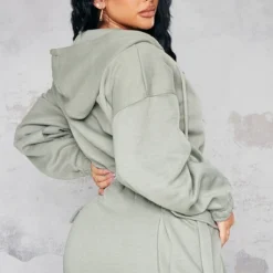 Shape Robe Pull Cache-coeur Vert Sauge Kaki Style Utilitaire à Décolleté Et Poches -Jolie Vêtue Soldes Magasin 37a9399c761a7f614c574345b6042b7d2feb7dd9 cnb0928 2