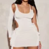 Shape Mini Robe Moulante Asymétrique Sable -Jolie Vêtue Soldes Magasin 37e7a3f5301ea87b76681016d1d64d1de0e28c13 cne3693 1