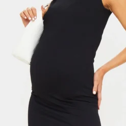 Maternité Robe De Grossesse Moulante Noire à Dos Nageur Et Détail Contours -Jolie Vêtue Soldes Magasin 3859d4fdb1fb023b3dc80db251561bbcc4a87b33 cmr0588 5