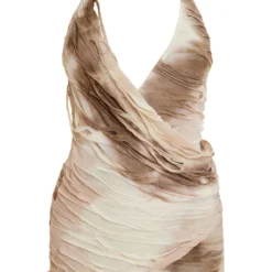 Robe Moulante Portefeuille Déchirée Dégradée Crème à Dos Nu -Jolie Vêtue Soldes Magasin 3ac3a2a67bc9ae80e1ca3f5fc9ff8e03581b01f7 cnd5861 5