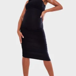 Maternité Robe Mi-longue De Grossesse Moulante Noire Asymétrique 9 Maternité Robe Mi-longue De Grossesse Moulante Noire Asymétrique -Jolie Vêtue Soldes Magasin 3b6743a78055fde73d916e2d357167d6ea25d931 cnb2446 3