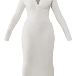 Shape Robe Mi-longue Côtelée écrue Boutonnée Devant à Manches Longues -Jolie Vêtue Soldes Magasin 3ba154c9820f3f76f849e079cc99d79735a0b8c4 cnb7783 5