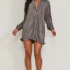 Robe Chemise Gris Anthracite Plissée à Ourlet Volanté 2 Robe Chemise Gris Anthracite Plissée à Ourlet Volanté -Jolie Vêtue Soldes Magasin 3db3c728e95cd82b9ada0aff63c4e613b23ed464 cnd0033 1