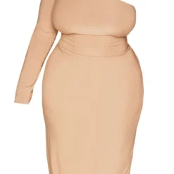 Plus Robe Moulante Mi-longue Gris Pierre Asymétrique -Jolie Vêtue Soldes Magasin 3f6afa95ee559f6e7c945f7b647baa7ba86f355f cnd2775 5