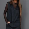 Robe Cargo Noire Sans Manches à Détail Poches 1 Robe Cargo Noire Sans Manches à Détail Poches -Jolie Vêtue Soldes Magasin 40abc3d6f4d8fa2327538bc94c84745fba37b8da cnd1298 1