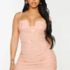Shape Robe Moulante En Mesh Rose Transparent à Broderies Papillons -Jolie Vêtue Soldes Magasin 410b4d77bdeec91038fcfc0b152b2cdbe999845a cmq4225 1
