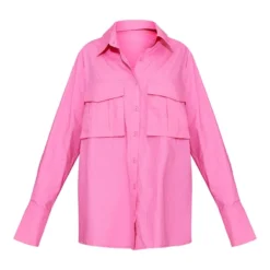 Petite Robe Chemise Style Cargo Rose Vif Oversize -Jolie Vêtue Soldes Magasin 438d49140ad4ef77f2fba8ef59a694be168e348d cmw3350 6