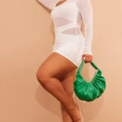 Shape Robe Très Moulante En Mesh Superposé Blanc à Manches Longues -Jolie Vêtue Soldes Magasin 43de7ea735d69e91c6e652385608d10d81095133 cmw7710 4