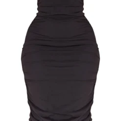 Shape Robe Mi-longue Bustier En Mesh Noir à Corset Froncé -Jolie Vêtue Soldes Magasin 44670b2e26259e9d204355f5ef5ec9e74174365e cnb0865 5