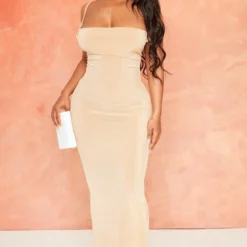 Shape Robe Longue Moulante En Acétate Gris Pierre échancrée Dans Le Dos à Bretelles 9 Shape Robe Longue Moulante En Acétate Gris Pierre échancrée Dans Le Dos à Bretelles -Jolie Vêtue Soldes Magasin 473394b3c180f57ed3c4dc9ac0e45d4e782bb250 cne3717 3