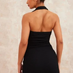 Robe Moulante Texturée Noire à Dos Nu Et Bretelles 8 Robe Moulante Texturée Noire à Dos Nu Et Bretelles -Jolie Vêtue Soldes Magasin 47b6af90132c315c675443520a71ee9538ca574e cnd5816 2