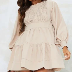 Robe Babydoll En Maille Gris Pierre Volantée à étages 9 Robe Babydoll En Maille Gris Pierre Volantée à étages -Jolie Vêtue Soldes Magasin 497aa91a8ed821a53a29c04810c73f4a7b860567 cmt9402 4