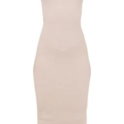 Robe Longue Côtelée Structurée Gris Pierre Détail Contours à Dos Nageur -Jolie Vêtue Soldes Magasin 4a437475e5e4ec2a42b6990b1dda1950f22dd900 cmz1762 6