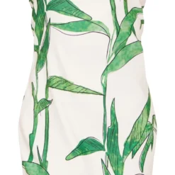 Robe Bustier Moulante Verte Imprimé Feuilles -Jolie Vêtue Soldes Magasin 4c1e153b9f46a1806400a5bfdb52be5e5afcdd55 cne8472 5