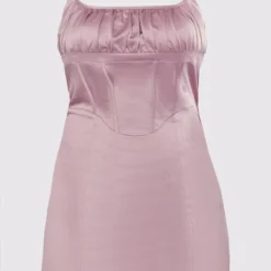 Robe Moulante Mauve Satinée à Liserés Et Dos Nu Noué -Jolie Vêtue Soldes Magasin 4fe1f573dc3c5d55d44d57a1b0e2dc0ba954ae52 cnd0354 5