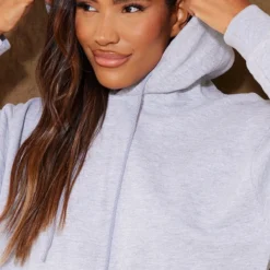 Robe Pull En Sweat à Capuche Gris Chiné à Poches 10 Robe Pull En Sweat à Capuche Gris Chiné à Poches -Jolie Vêtue Soldes Magasin 50d16088846ce1c74d4e2d2e2baf84696189dfb1 cnc3462 4