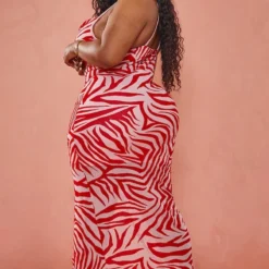 Plus Robe Mi-longue Froncée Dévorée Rose à Col Bénitier 8 Plus Robe Mi-longue Froncée Dévorée Rose à Col Bénitier -Jolie Vêtue Soldes Magasin 52cce25570402e65cae4e03847698a326b2904f3 cmy4215 3