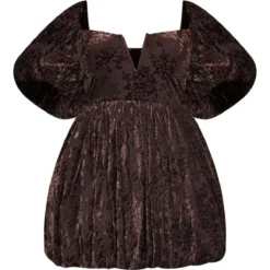 Plus Robe Bouffante Dévorée Chocolat à Barre En V 11 Plus Robe Bouffante Dévorée Chocolat à Barre En V -Jolie Vêtue Soldes Magasin 5491af852f3bd4568bf4761b0cee6101501f4641 cna8349 5