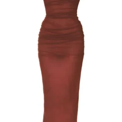 Robe Longue En Mesh Très Froncé Chocolat à Col Montant 11 Robe Longue En Mesh Très Froncé Chocolat à Col Montant -Jolie Vêtue Soldes Magasin 56cb1eafd6c1520ee3cddd9eee7076ecbc50a335 cnc5659 5
