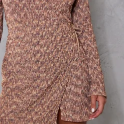 Robe Droite Portefeuille Chinée Marron Nouée à Buste Froncé Et Fente 10 Robe Droite Portefeuille Chinée Marron Nouée à Buste Froncé Et Fente -Jolie Vêtue Soldes Magasin 5990dc90a71a2ba123cdb96c24fcc2b73ecf16a2 cnb1074 4