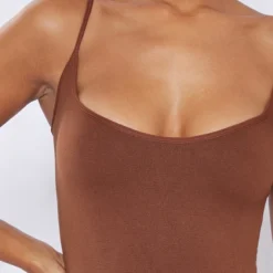 Robe Gainante Marron à Buste Ouvert -Jolie Vêtue Soldes Magasin 5d05abf9f9f1a22887224d152cc151e9d4edbddd cnb2137 4