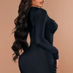 Shape Robe Très Moulante Noire Découpée -Jolie Vêtue Soldes Magasin 5d1010609ee73710b2026703e103569498502946 cnd2641 2