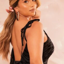 Shape Robe Longue Dévorée Noire às Nu -Jolie Vêtue Soldes Magasin 5e2960028c40ddd75c5a623a4b47244cf40c6528 cne0467 4