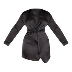 Plus Robe Cache-coeur Noire Satinée à Manches Longues Torsadée 9 Plus Robe Cache-coeur Noire Satinée à Manches Longues Torsadée -Jolie Vêtue Soldes Magasin 5fa32f3c6ce881adc6b86842451f9ea2fc21352f cme0488 3