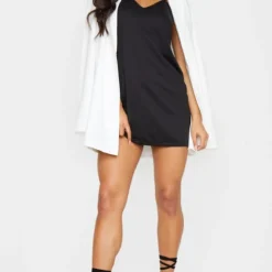 Logic Robe Noire Style Caraco à Dos Nu -Jolie Vêtue Soldes Magasin 61b9bc2a2a46fd030da93edd8d0413863f33c2bc clv6859 3