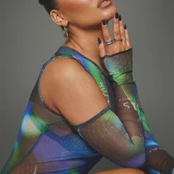 Robe Moulante Noire Imprimé 3D à épaules Dénudées -Jolie Vêtue Soldes Magasin 61fdb8e57c6aca5852bdfd030c3addcfc866da79 cnb7166 4