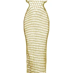 Robe Longue Dos Nu En Maille Crochet Ajourée Vert Olive -Jolie Vêtue Soldes Magasin 6265dbbd8c3dec4eb8c870b138f370a18a15dc12 cnd2115 5