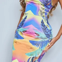 Shape Robe Longue Violette Moulante Imprimé Tropical à Col Bénitier -Jolie Vêtue Soldes Magasin 6282b65d9b710d2891325931cf4eda5b46a7dcc0 cmy6944 5