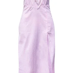 Robe-corset Fendue Mi-longue Rose Pastel Imprimé Vichy à Bordure En Dentelle -Jolie Vêtue Soldes Magasin 62acef6cbebf1a1a5e4e6d8db4f00f8319ec4359 cnd8896 5