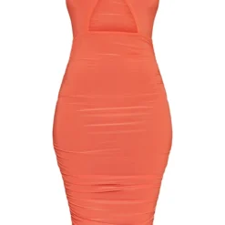 Robe Longue Moulante Froncée Orange à Bretelles Et Découpe Goutte D'eau 11 Robe Longue Moulante Froncée Orange à Bretelles Et Découpe Goutte D'eau -Jolie Vêtue Soldes Magasin 6390d0170f34dc53c7ddc72fca203cceef10bee7 cmw4944 5