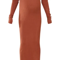 Maternité Robe Longue De Grossesse Chocolat Côtelée Brossée à épaules Dénudées 11 Maternité Robe Longue De Grossesse Chocolat Côtelée Brossée à épaules Dénudées -Jolie Vêtue Soldes Magasin 656aa06c7331d5a560070d61830cc268319beb3d cnd3068 5