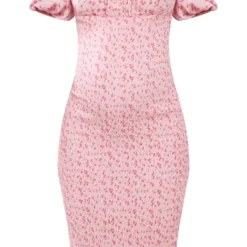 Maternité Robe De Grossesse Mi-longue Rose Pâle Fleurie à Manches Courtes 11 Maternité Robe De Grossesse Mi-longue Rose Pâle Fleurie à Manches Courtes -Jolie Vêtue Soldes Magasin 6667d65bc4cad1f3ef88ec748d5797e1a7ab115d cnd3073 5