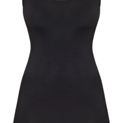 Petite Mini-robe En Jersey Noir -Jolie Vêtue Soldes Magasin 66b36d6df979e9b23e8e95908dcbb12d09db65f1 cmc6776 3