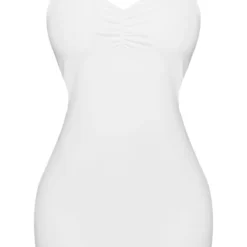 Petite Mini Robe Moulante Blanche à Bretelles 11 Petite Mini Robe Moulante Blanche à Bretelles -Jolie Vêtue Soldes Magasin 686d0c4932e253ce55f76b1f1a333f7675b76c05 cne2305 5