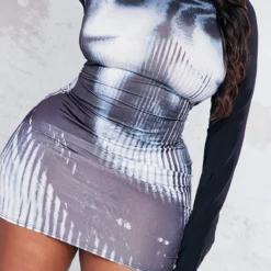 Plus Robe Moulante Noire Imprimé Corps 9 Plus Robe Moulante Noire Imprimé Corps -Jolie Vêtue Soldes Magasin 6cfded1b21656cff079dd409a0d77099c3bb379b cnc1531 4