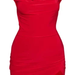 Robe Cache-coeur Très Moulante Rouge à Col Bénitier Et Dos Nu -Jolie Vêtue Soldes Magasin 6d05d8db9a5cb2ae5dc3bf84d9e0e9dd5574b10f cnb9227 5