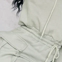 Shape Robe Pull Cache-coeur Vert Sauge Kaki Style Utilitaire à Décolleté Et Poches -Jolie Vêtue Soldes Magasin 6d0ba2884f0e98fc5da71c028d3dfad391bac38b cnb0928 4